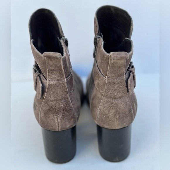Born Side Zip Ankle Booties Gray Size 7 EUC - Picture 4 of 7